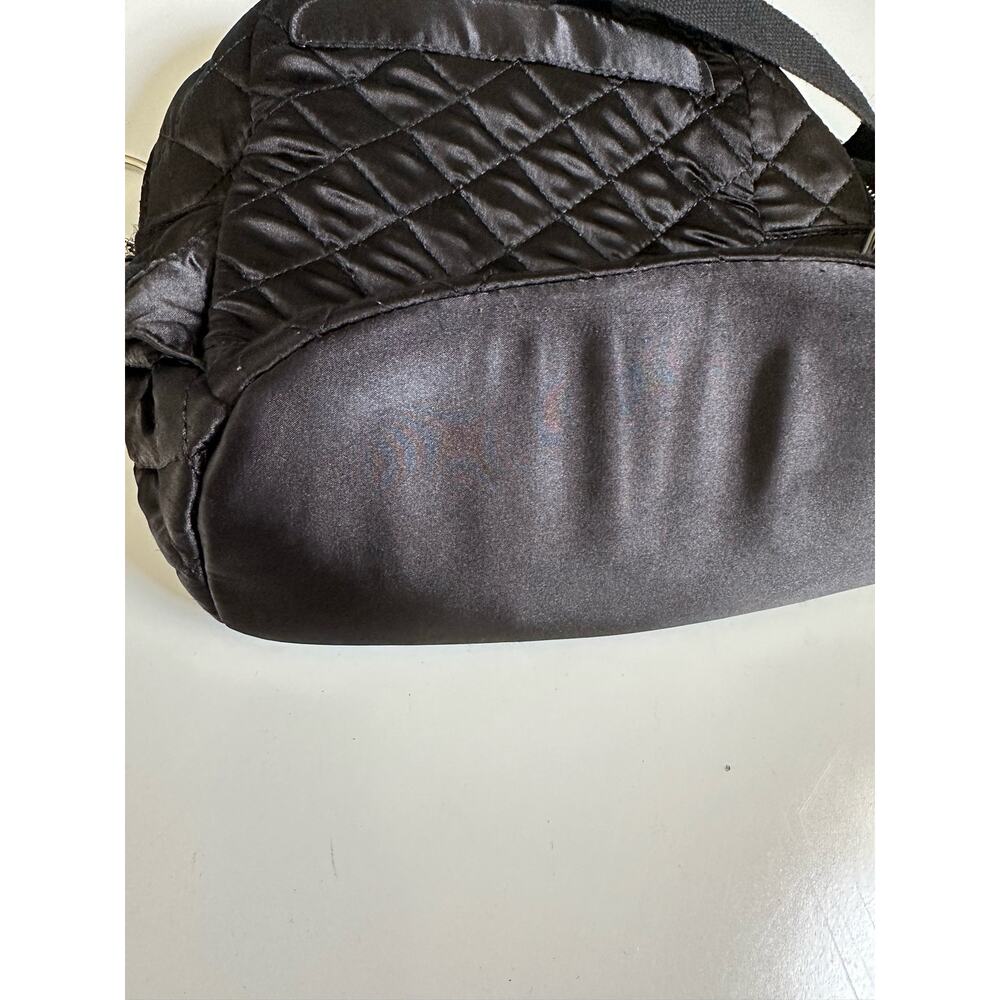 Missguided x Barbie Black Satin Backpack - Picture 5 of 13